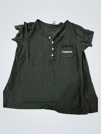 Bebe Sleepwear Black T-Shirt