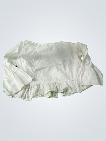 White Ruffled Blouse