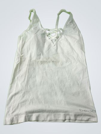 Bebe White Cami Top
