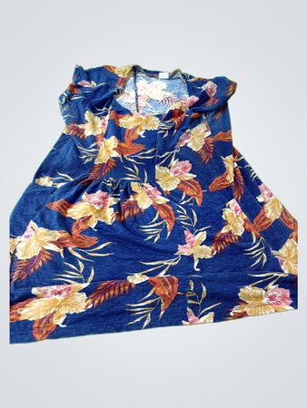 Floral Blue Dress