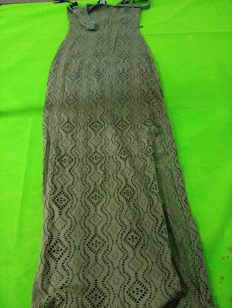 Bebe Lace Maxi Dress