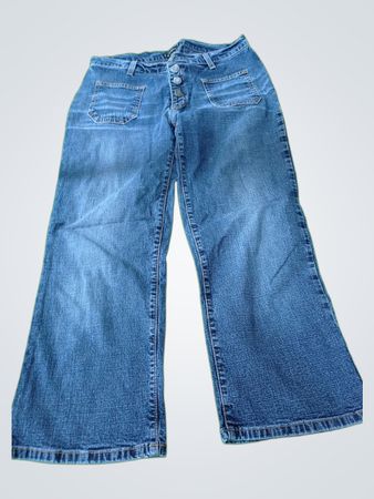 Bebe Wide Leg Jeans