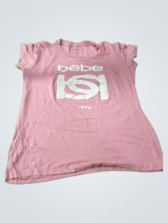 Bebe Pink Graphic T-Shirt