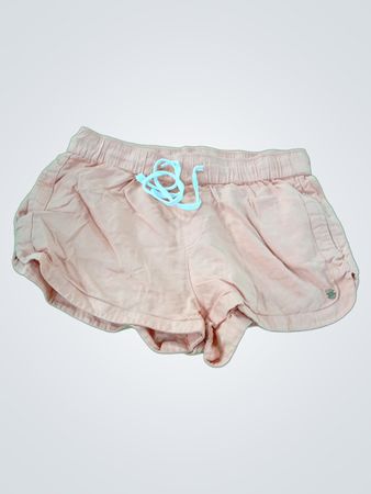 Roxy Peach Drawstring Shorts