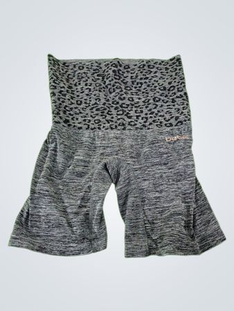 Babe Leopard Print Athletic Shorts