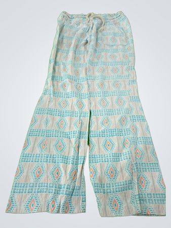 Unbranded Wide-Leg Patterned Pants