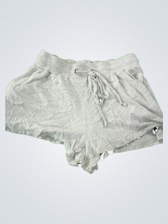 ROXY Gray Ribbed Shorts
