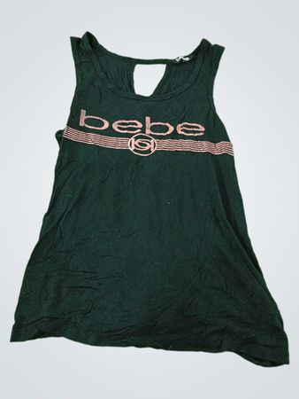 bebe Black Tank Top