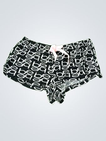Bebe Sleepwear Logo Print Shorts