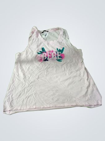 bebe Sport Pink Sleeveless Top