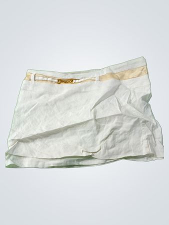 Bebe White Mini Skirt