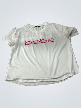 bebe Sport White T-Shirt