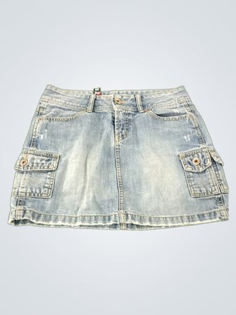 Riders Women's Denim Cargo Skirt