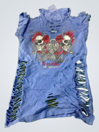 Comfort Colors 50th Anniversary T-Shirt with Skulls and Roses Graphic