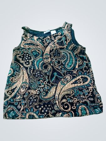 WHITE STAG Women's Paisley Print Sleeveless Top