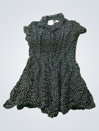 Urban Outfitters Black White Polka Dot Dress