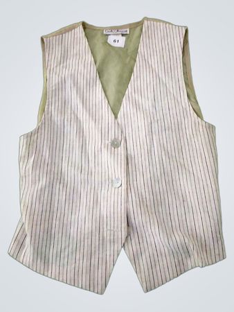 Croft & Barrow Petite Striped Vest