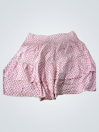 Route 66 Tiered Mini Skirt