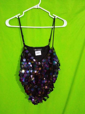Blak Collection Pailletten Cami Top