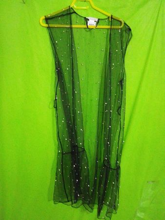 BCBGGeneration Schwarze transparente verzierten Weste