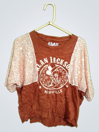 Alan Jackson Nashville Grafik T-Shirt