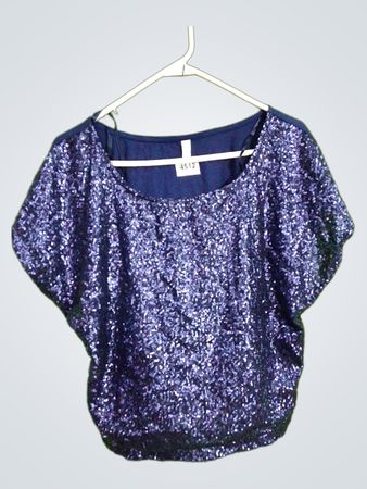 Xhilaration Paillettenverzierte Bluse