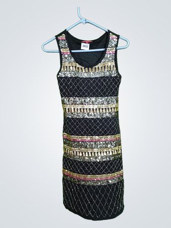 Paillettenverziertes Kleid