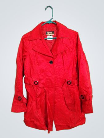novelti. adorable junior red jacket size 7/8