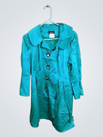 B-wear Byer California Teal Coat with Buttons