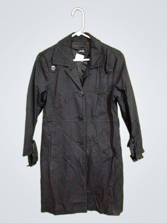 JACOB Black Trench Coat