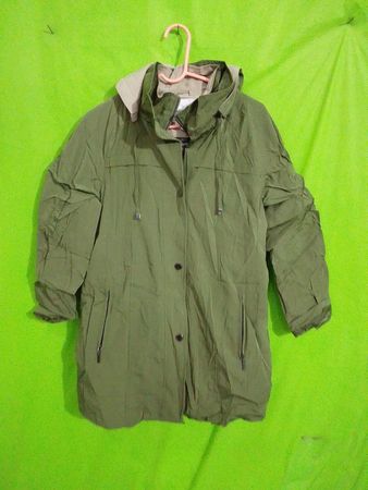 Coldwater Creek Green Hooded Jacket