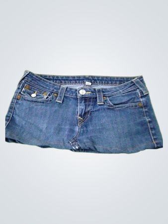 True Religion Denim Mini Skirt