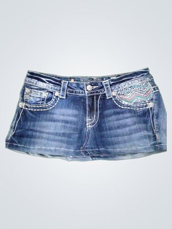 Miss Me Denim Skirt