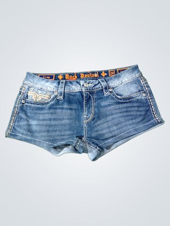 Rock Revival Denim Shorts