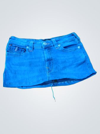 True Religion Denim Mini Skirt