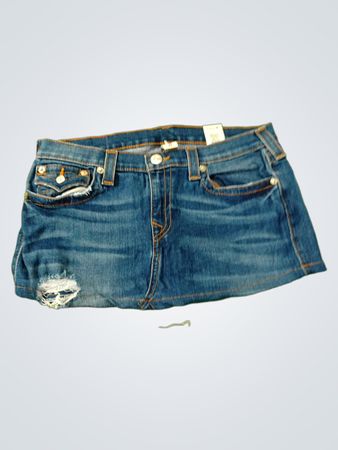 True Religion Denim Mini Skirt