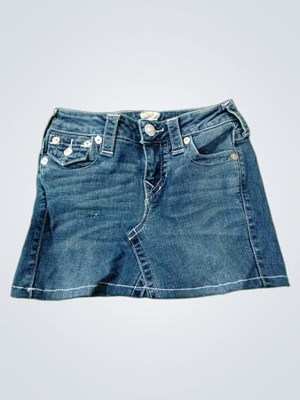 True Religion Denim Mini Skirt