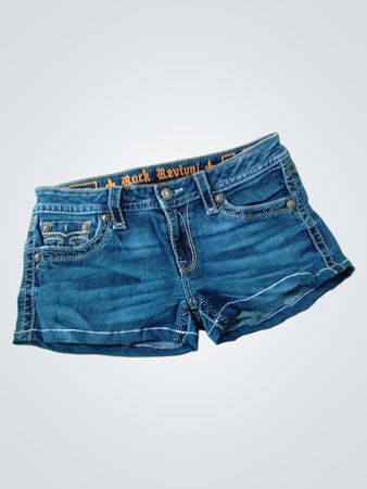 Rock Revival Denim Shorts