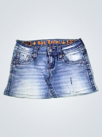 Rock Revival Denim Skirt