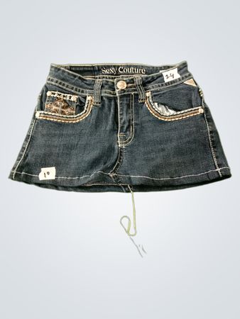 Sexy Couture Denim Skirt
