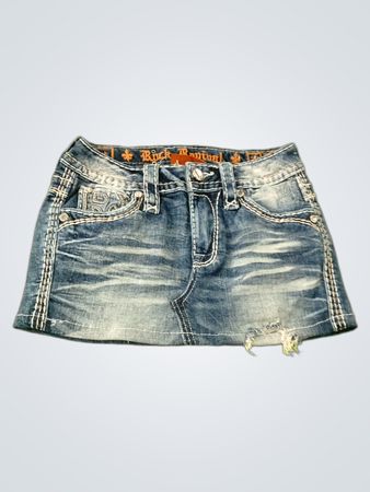 Rock Revival Denim Skirt