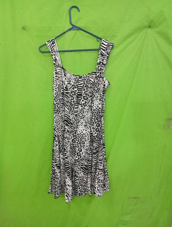 ESCALADE Women's Animal Print Mini Dress