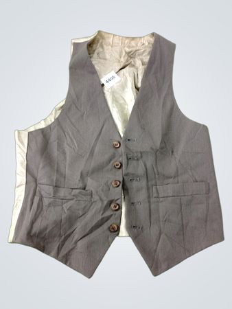 Gray Vest with Label 4405