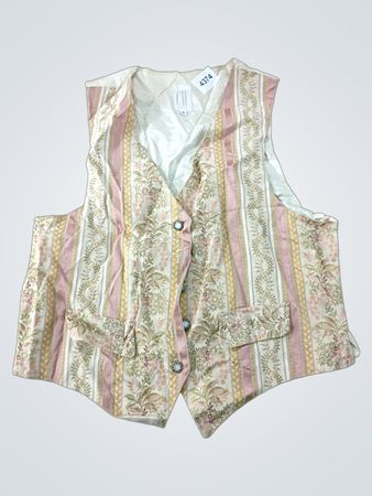 Clifford & Wills Floral Striped Vest