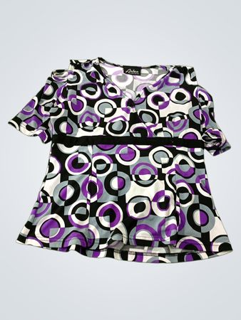 Artex Fashions Women's Geometric Print Top