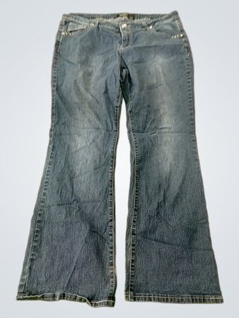 ROZ & ALI Women's Flared Jeans