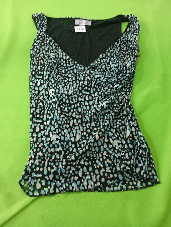 Nine West Sleeveless Print Top