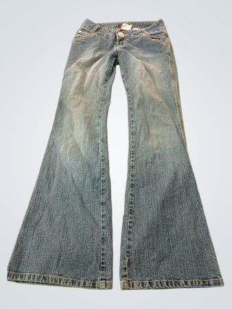 Jordache Lo-Rise Stretch Flare Jeans