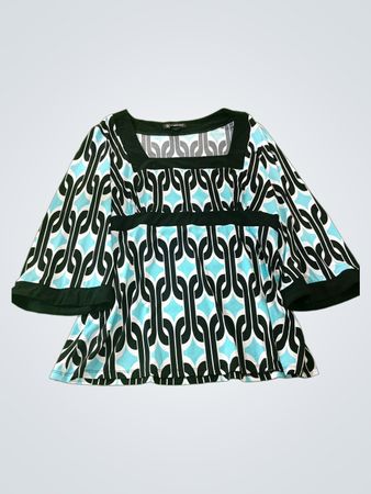 Top à imprimé géométrique Petite INC International Concepts