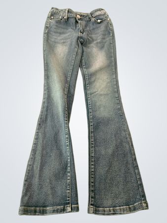 J FORJUSTIFY Damen Flare Jeans